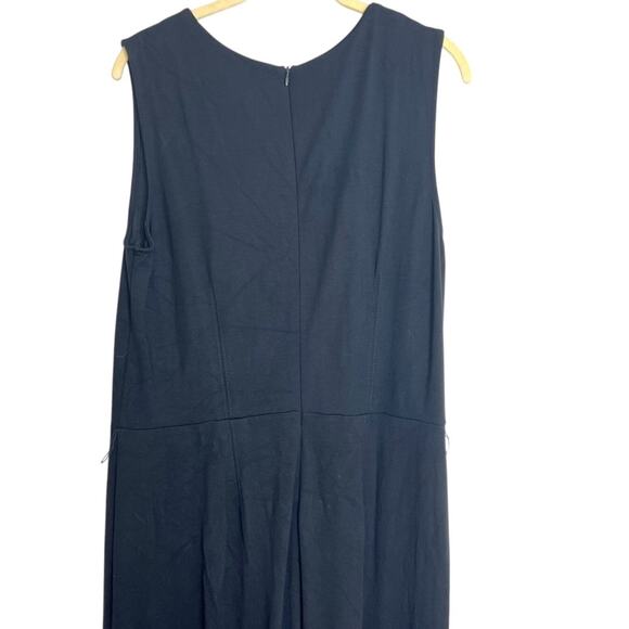 The Limited Womens Sleeveless Must Have Jumpsuit Size Large Black Knit Back Zip - Picture 5 of 7